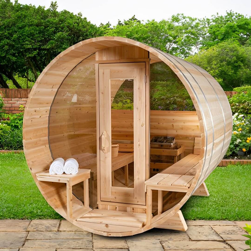 Dundalk Leisurecraft Serenity MP Barrel Sauna - Select Saunas