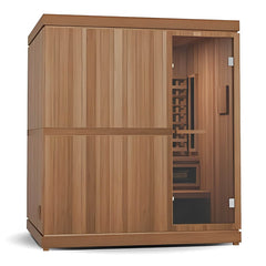 Finnmark FD-5 Trinity XL Infrared and Traditional 4-Person Hybrid Sauna - Select Saunas