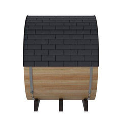 Finnmark Thermo-Aspen Combination Outdoor Barrel Sauna—FD-7, - Select Saunas