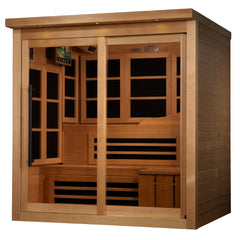 Golden Designs New 2024 Model GDI-6996-02 Near Zero EMF Far Infrared Sauna - Select Saunas