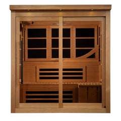 Golden Designs New 2024 Model GDI-6996-02 Near Zero EMF Far Infrared Sauna - Select Saunas