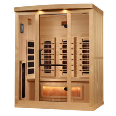 Golden Designs 2025 Reserve Edition GDI-8030-03 Full Spectrum with Himalayan Salt Bar - Select Saunas