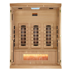 Golden Designs 2025 Reserve Edition GDI-8030-03 Full Spectrum with Himalayan Salt Bar - Select Saunas