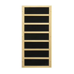Golden Designs 3-Person Full Spectrum PureTech™ Near Zero EMF FAR Infrared Sauna with Himalayan Salt Bar - Select Saunas