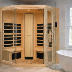 Heat Circ installed in a sauna