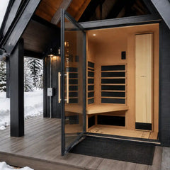 Heat Circ in a sauna interior