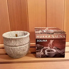 Hukka Solina Sauna Fountain and Essence Diffuser, Single Pillar - Select Saunas
