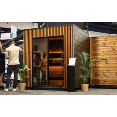 Leil Viva 210 3-Person Outdoor Sauna Kit - Select Saunas