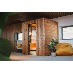 Leil Como 4-180 4-Person Indoor Sauna - Select Saunas