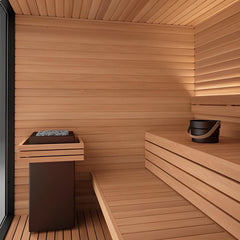 Auroom Mira L Outdoor Modular Cabin DIY Sauna Kit - Select Saunas