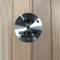 Dynamic Lucca 2 Person Ultra Low EMF FAR IR Sauna Canadian Hemlock - 2026 Model - Select Saunas