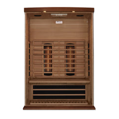 Maxxus 2-Person Full Spectrum Near Zero EMF FAR Infrared Sauna Canadian Red Cedar - Select Saunas