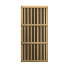 Maxxus Bellevue 3-Person Near Zero EMF Under 2MG FAR Infrared Sauna Canadian Hemlock - Natural - Select Saunas
