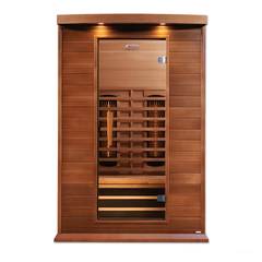 Maxxus 2-Person Full Spectrum Near Zero EMF FAR Infrared Sauna Canadian Red Cedar - Select Saunas