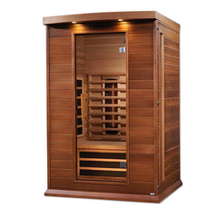 Maxxus 2-Person Full Spectrum Near Zero EMF FAR Infrared Sauna Canadian Red Cedar - Select Saunas