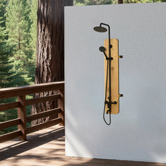 Meridian Wall Shower Onyx - Select Saunas