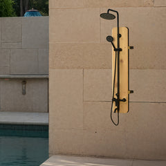 Meridian Wall Shower Onyx - Select Saunas
