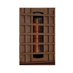 Golden Designs 3-Person Full Spectrum PureTech™ Near Zero EMF FAR Infrared Sauna with Himalayan Salt Bar - Select Saunas