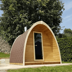 SaunaLife Model G3 Garden Series Outdoor Home Sauna Kit - Select Saunas