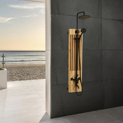 Torrent Wall Shower Onyx - Select Saunas