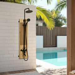 Torrent Wall Shower Onyx - Select Saunas