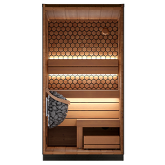 Leil Viva 120 1-Person Outdoor Sauna Kit - Select Saunas