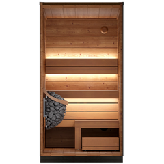 Leil Viva 120 1-Person Outdoor Sauna Kit - Select Saunas