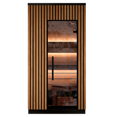 Leil Viva 120 1-Person Outdoor Sauna Kit - Select Saunas
