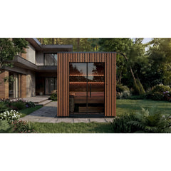 Leil Viva 210 3-Person Outdoor Sauna Kit - Select Saunas