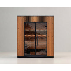 Leil Viva 210 3-Person Outdoor Sauna Kit - Select Saunas