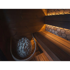 Leil Viva 120 1-Person Outdoor Sauna Kit - Select Saunas