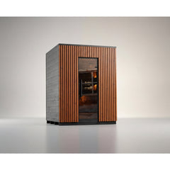 Leil Viva 180 4-Person Outdoor Sauna Kit - Select Saunas