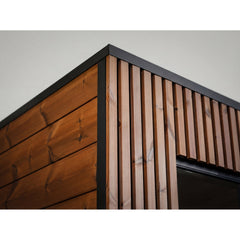 Leil Viva 250 4-Person Outdoor Sauna Kit - Select Saunas