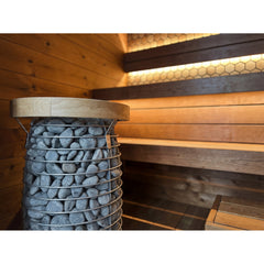 Leil Viva 250 4-Person Outdoor Sauna Kit - Select Saunas