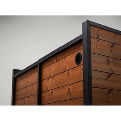 Leil Viva 250 4-Person Outdoor Sauna Kit - Select Saunas