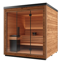 Auroom Mira L Outdoor Modular Cabin DIY Sauna Kit - Select Saunas
