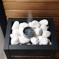 SaunaLife Coaster/Aroma Cup with Engraved Logo - Select Saunas