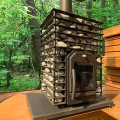 Cozy Heat Quattro Sauna Stove Wood Burning Sauna Stove, Up to 18kW - Select Saunas