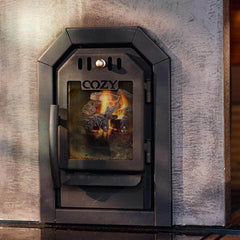 Cozy Heat OG Thru-Wall Sauna Stove Wood Burning Sauna Stove, Up to 18kW - Select Saunas