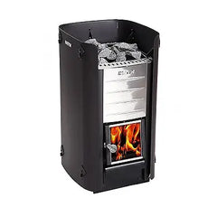 Harvia Black M3 Wood-Burning Stove Kit - Select Saunas