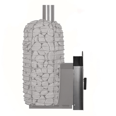 HUUM Mounting Collar for HIVE Flow Mini LS Sauna Stoves Small - Stainless Steel - Select Saunas