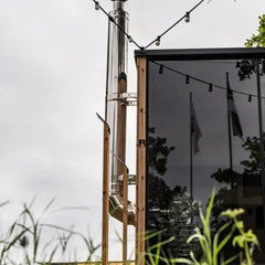 HUUM Thru-Wall Backside Connection Chimney Set for Sauna Wood Stoves - Select Saunas