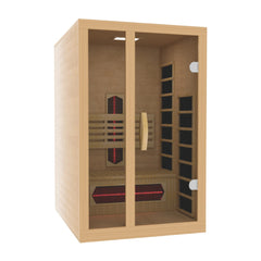 Dynamic Gracia 1-2 Person Full Spectrum Near-Zero EMF Far Infrared Sauna - Select Saunas