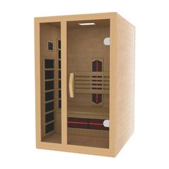 Dynamic Gracia 1-2 Person Full Spectrum Near-Zero EMF Far Infrared Sauna - Select Saunas