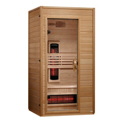 Dynamic Martin 1-2 Person Full Spectrum Near-Zero EMF Far Infrared Sauna - Select Saunas