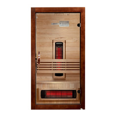 Dynamic Santorini 1-2 Person Full Spectrum Near-Zero EMF Far Infrared Sauna - Select Saunas