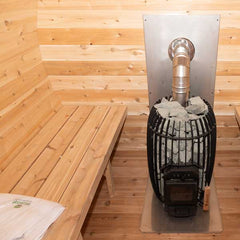 Dundalk Leisurecraft Elation 4-Person Barrel Sauna - Select Saunas