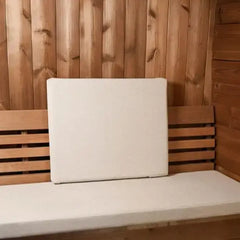 ProSaunas SaunaComfort Sauna Seat Cushion brought by SaunaLife, Stain-Resistant Fabric - Select Saunas