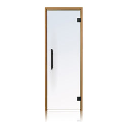 Prosaunas Clear Glass Sauna Door 24x73 Prehung Clear Glass Sauna Door, Aspen Frame - Select Saunas