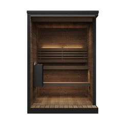SaunaLife GL4 Outdoor Garden Luxury-Series DIY Sauna Kit, 4 Persons - Select Saunas